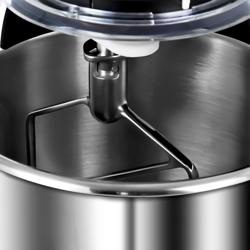خلاط كوكبي - 12 لتر - 880 W - يشمل 3 أدوات خفق - مع شاشة رقمية وإضاءة مدمجة لواقي الأمان - عاجي فاتح
