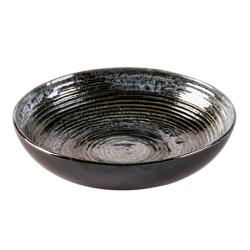 (6 bucăți) METALLIC - farfurie Coupe adâncă - Ø 220mm - argintiu