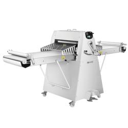Laminoir à bandes - Sur piétement - Convoyeur 2800mm - 750W - Acier inoxydable