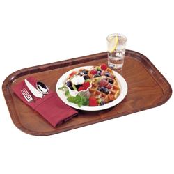 (12 stuks) CAMBRO | Dienblad van echt hout - rechthoekig - 750x480mm