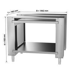Commercial Pizza Oven Stand – Compatible with POP934ED