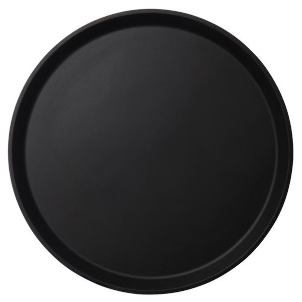(6 szt.) CAMBRO | CAMTREAD® - Tacka z włókna szklanego - okrągła - ø 450 mm - wysoki profil - czarna	