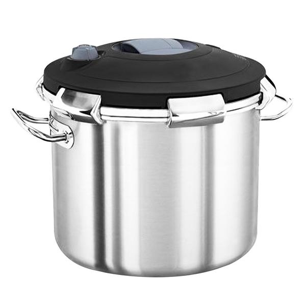 Cocotte-minute - Acier inoxydable 18/10 - Tous feux dont induction - 23L - Ø320mm - Hauteur:300mm - avec couvercle