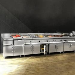 Electric direct water grill - 3.75 kW