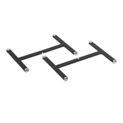 Buffetständer - Höhe: 170mm - Schwarz - passend für Platten & Teller ab 210mm