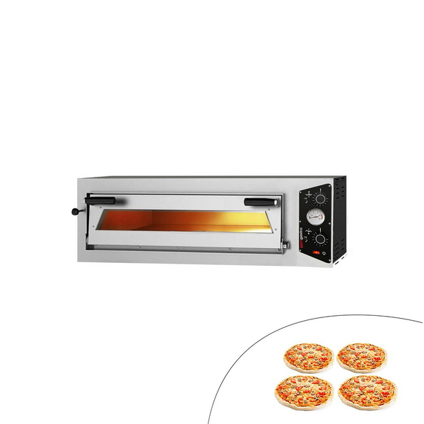 Elektrikli Pizza Fırını  4x30cm / 230 Volt- Manuel