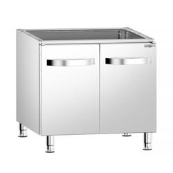Fogão a gás - 4 queimadores - 12 kW - incluindo armário baixo