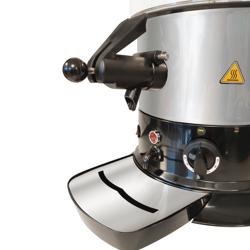 Commercial Hot Chocolate Dispenser – 9 L – Black – Manual temp control; no continuous stirrer; water tank; overheat protection