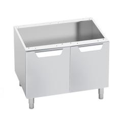 Underrede - 900x550x600 mm - 2 dörrar - höger/vänster anslag - rostfritt stål AISI 304 - för restaurang och storkök - passar till LORENZO 600