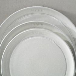 STAUB | DINING LINE - Plato - plano - Ø 150mm - Cerámica - Trufa blanca