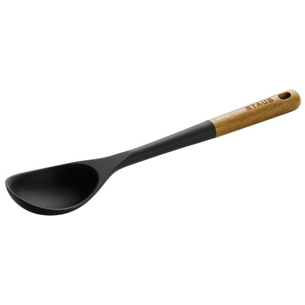 STAUB |  ملعقة تقديم - 310 مم - سيليكون - أسود