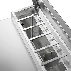 Mini voorbereidingstafel ECO - 900mm - 2 deuren - voor 5x GN 1/6