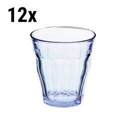 (12 peças) Duralex Vidro para Todos os Fins - ISTANBUL - 220 ml - Azul-Transparente