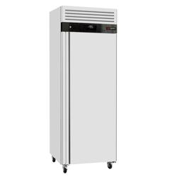 Vrieskast RVS ECO - GN 1/1 - GN 2/1 - 740mm - 476liter - tot -18°C - met 1 deur - geforceerde koeling, automatische ontdooiing, slot, omkeerbare deur, roosters & rvs rails