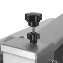 Contactgrill - 2,2 kW - Glad & Gegroefd - Grilloppervlak: 350x330mm