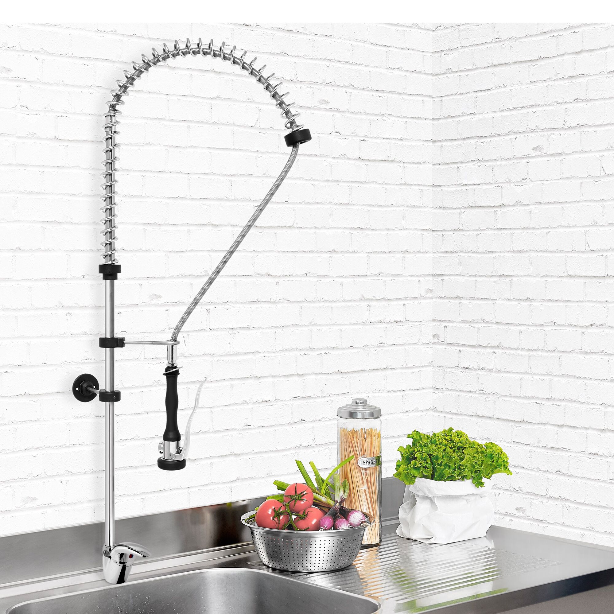 Douchette de prélavage monotrou 5000 – avec mitigeur monocommande