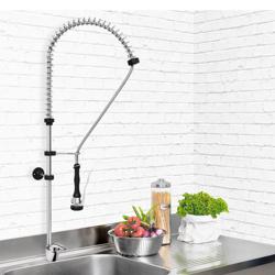 Torneira misturadora de um furo PREMIUM PLUS - com bica giratória 360° & monocomando - ligação 1/2"