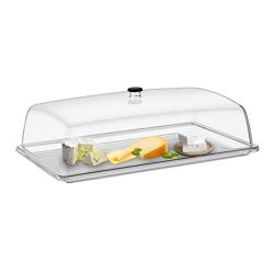 Capac tavă - GN 1/1 - policarbonat - 500x325 mm - Înălțime: 170 mm - cu tavă GN 1/1 inclusă