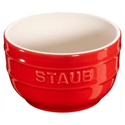 (2) STAUB| Ceramic Mould Set – Cherry Red - Stackable