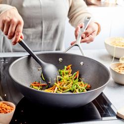 DEMEYERE | Alu Pro 5 Wok – Ø30 cm - Aluminium - Non-Stick - Induction - No Lid