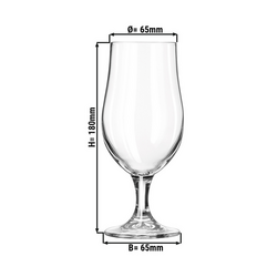 BEER SPECIALS - كأس بيرة شفاف - 400 مل (قطع x6)