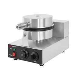 Macchina per waffel - Singola - Manuale - 1,3 kW - Forma: Forma a cuore