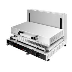 Forno elettrico per pita/ salamandra SPECIALE - 3 kW - 220 Volt - elementi riscaldanti regolabili in altezza