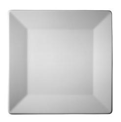 (24 kom) MAYA - Plitki tanjur - pravokutan - Porculan - 210x210 mm - Bijela