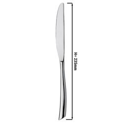 (12 buc) Cuțite Stella - finisaj tip oglindă - 235 mm