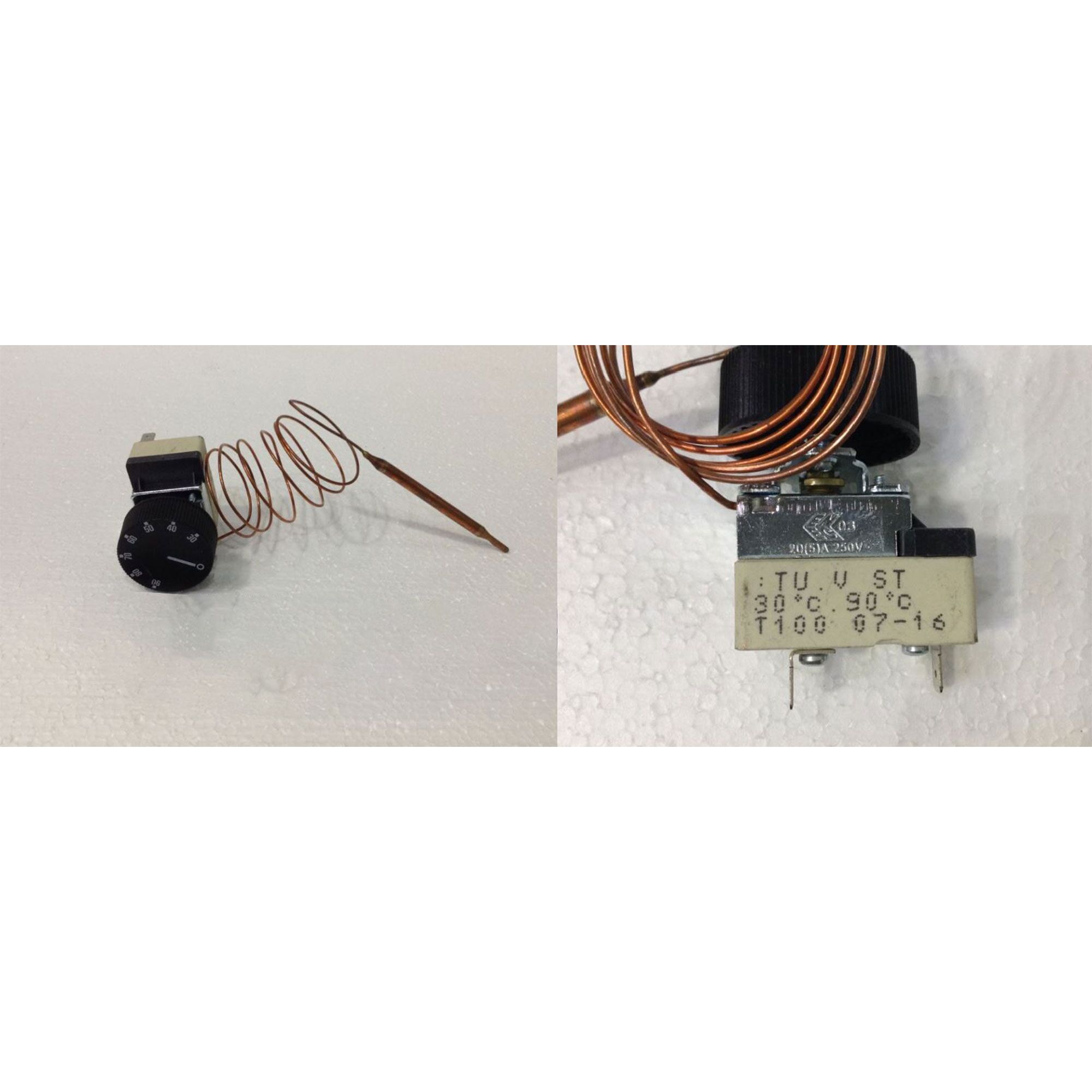 Thermostat - für Wärmeschränke WSR, WDR & WSI