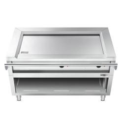 Griglia Teppanyaki Elettrica - 9 kW - Fry Top liscio