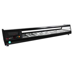 واجهة عرض تاباس مبردة PREMIUM PLUS - 1750x400mm - 8x GN 1/3