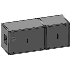 Geurfilterkast met motor - 3500m³ - met voor-, zak- & actiefkoolfilter