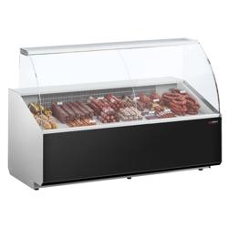 Balcão frigorífico - 1881x979mm - 387L - +2 a +6°C - Painel frontal Preto