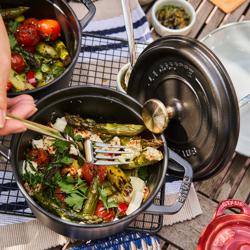 STAUB | LA COCOTTE - Cocotte- Ø 140mm - Żeliwo - Czarne