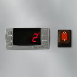 Saladetă ECO - 903mm - 2 uși - cu adcuere pentru 2x GN 1/1 & 3x GN 1/6 & Capac din oțel inoxidabil