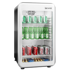 Minibar koelkast - 500mm - 120 liter - met 1 glazen deur