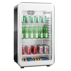 Mini Frigo Bar - 500 mm - 120 litri - con 1 porta in vetro 