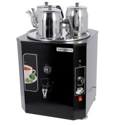Samovar elettrico professionale - 37L - 3,5kW - con 3 teiere
