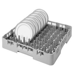 CAMBRO | CAMRACK® - Dorn-/ Tellerspülkorb 1/1 - 9x9 Fächer - 500x500mm - Grau