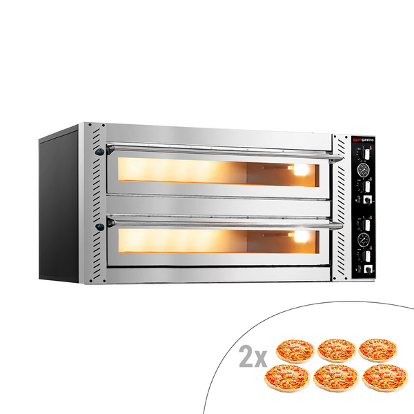 Pizzaugn - 6+6x 30 cm (bred) - Manuell