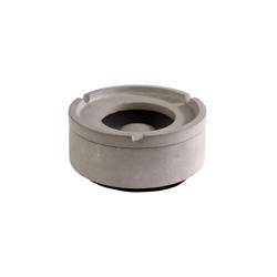 (6 pz) Posacenere antivento - ELEMENT - Ø 105mm - cemento