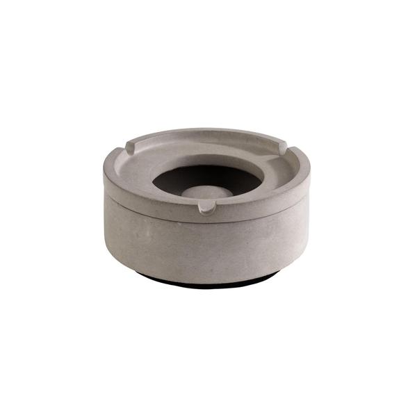 (6 pièces) Cendrier anti-vent - ELEMENT - Ø 105 mm - Béton