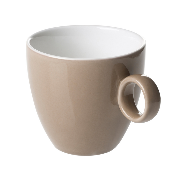 (6 adet) BART COLOUR CAFE- Kahve fincanı- 170ml- Kahverengi