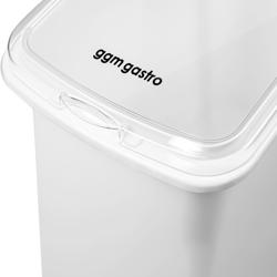 Carro Para Ingredientes - 102 L - Polipropileno - Con Tapa - Ruedas Silenciosas