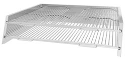Lisätaso hiiligrilliin - 890x825 mm; 210 mm korkeus - ruostumaton teräs - yhteensopiva: CHOE - sis. 2 ritilää