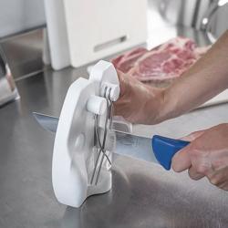 F. DICK | Rapid Steel Hyper Drill Pull-Through Knife Sharpener – White