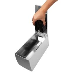 AIR-WOLF - WC-Sitzreiniger mit Sensor - 500ml - Edelstahl