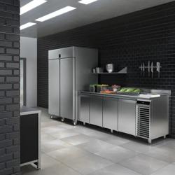 LIEBHERR | Jääkaappi ruostumatonta terästä PERFECTION - 1360 litraa - GN 2/1 - sisätilat ruostumatonta terästä - 2 ovea & WiFi-yhteys	