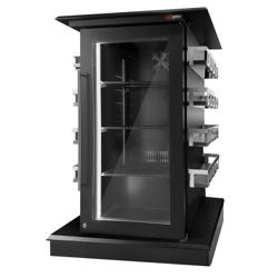 Drankenkoelkast - 820mm - 110L - digitaal display - met 1 glasdeur & LED-interieurverlichting
